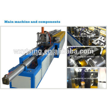 Passed CE and ISO YTSING-YD-0803 Aluminum Roller Shutter Slat Roll Forming Machine Manufacturer
